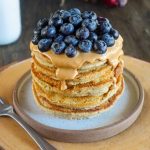 vegan blueberry pancakes