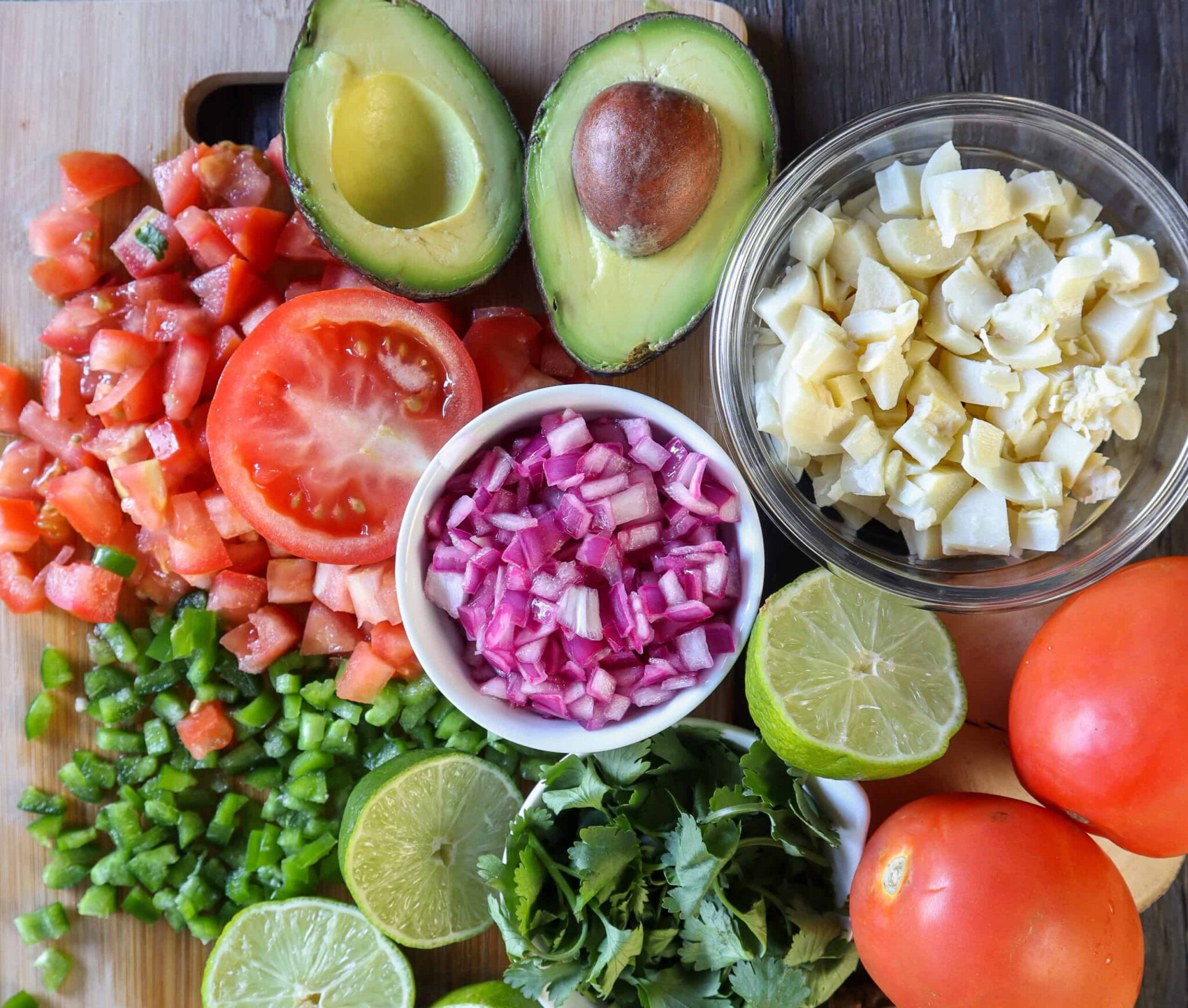 vegan ceviche ingredients