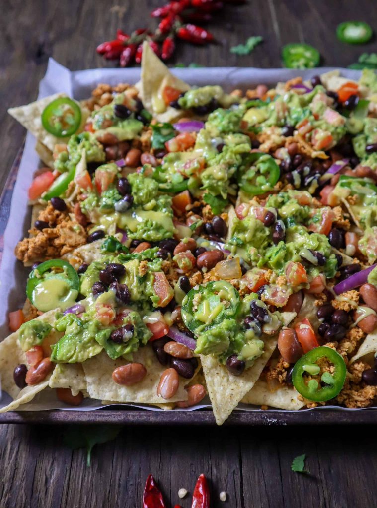 vegan nachos supreme