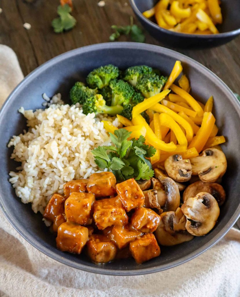 Peanut Sauce Tofu