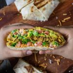 vegan crunchwrap supreme