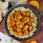 vegan orange chicken