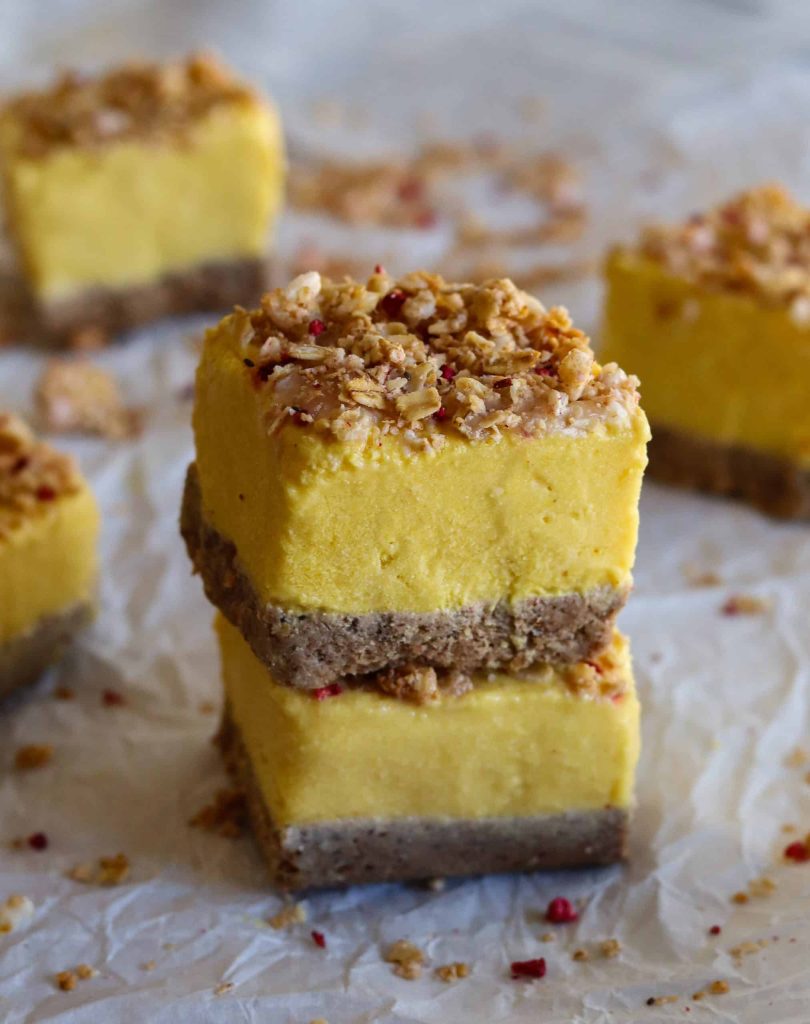 mango lemon bars