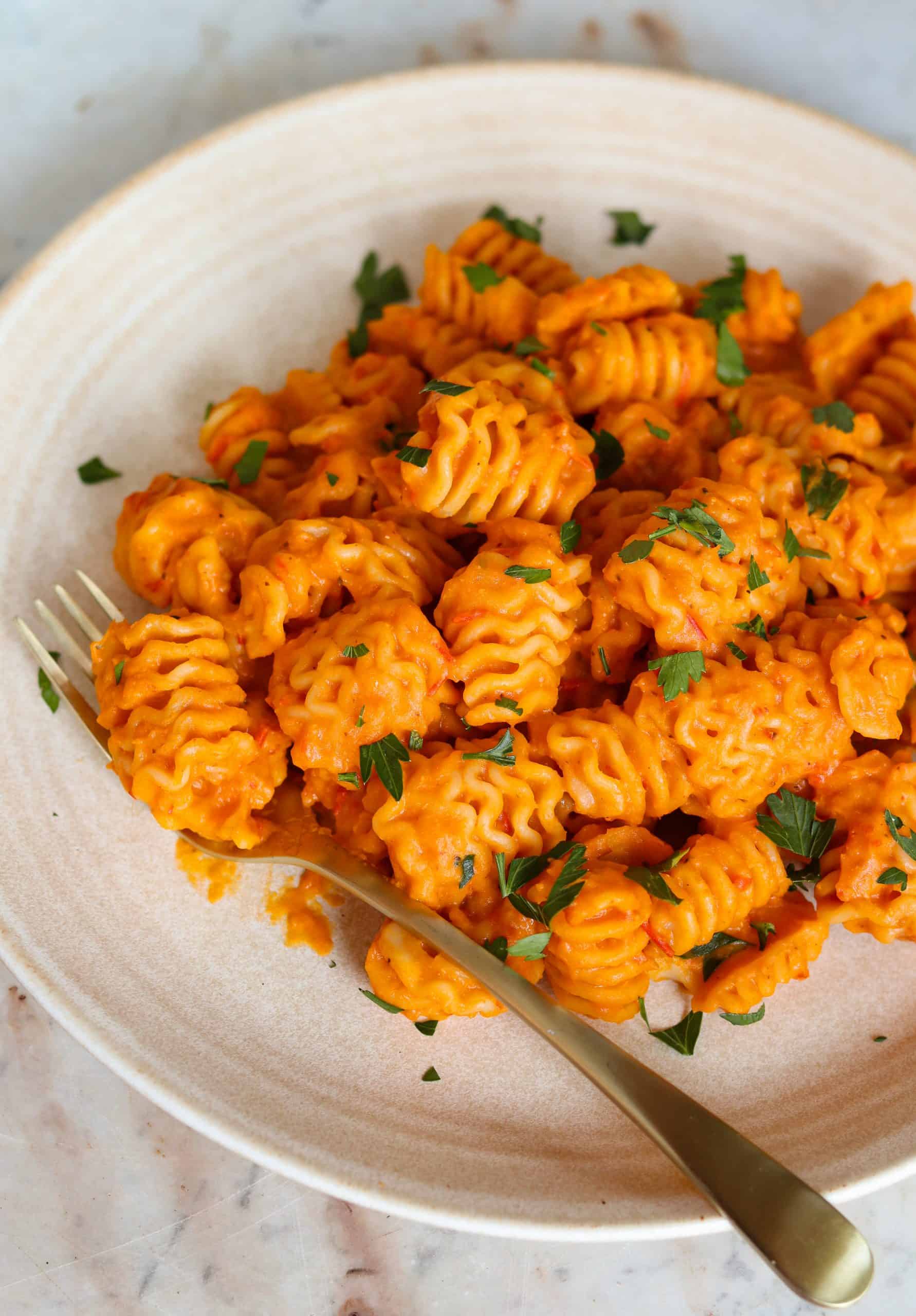 vegan pumpkin pasta